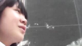 NipponPissTV.com - Naughty Japanese babe peeing outdoors for voyeur pleasure on camer