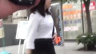 NipponPissTV.com - Naughty Japanese babe peeing outdoors for voyeur pleasure on camer