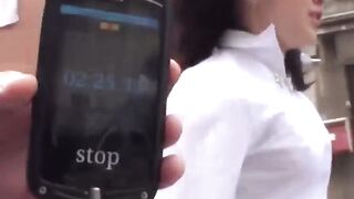 NipponPissTV.com - Naughty Japanese babe peeing outdoors for voyeur pleasure on camer