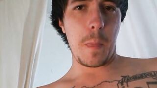 RealAltGuys.com - Lusty cock lover Johnny Draino plays with his fat dong and strokes