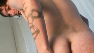 RealAltGuys.com - Lusty cock lover Johnny Draino plays with his fat dong and strokes