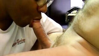 JoeSchmoeXXX.com - Horny Joe worships a thick white dick with his hungry mouth