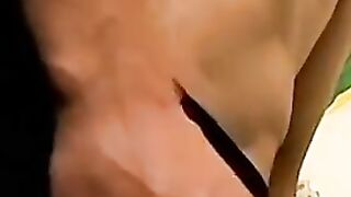 TwinkUndie.com - Alexx's weird undie fetish jerk off and passionate cumshot
