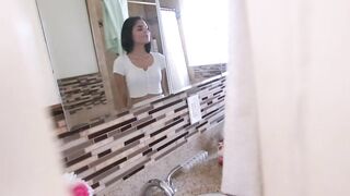 Slim hottie Katya Rodriguez slammed hard by cockzilla