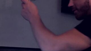 PlayingMen.com - Men in suits hook up in the club for some deep anal sex with intense