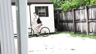 GayStepBros.com - Outdoor raw fucking leaves young stepbro drenched in warm cum