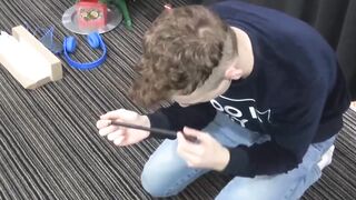 GuysToeSucking.com - Cute dudes get a hard pounding from Santa's well-hung helper