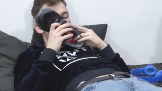 GuysToeSucking.com - Cute dudes get a hard pounding from Santa's well-hung helper