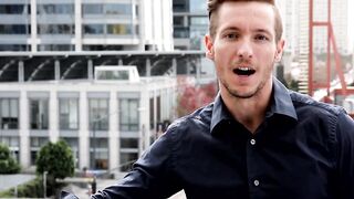 NextDoorXXX.com - Jock's precum drips as he strokes his big boner solo