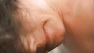 Petite brunette teen and Asian cutie interracially fucked
