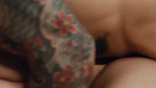 Young beauty kisses her man as she goes for anal drilling