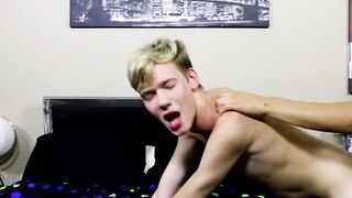 Steven Peters cant resist his cute roomie and gave him a bj