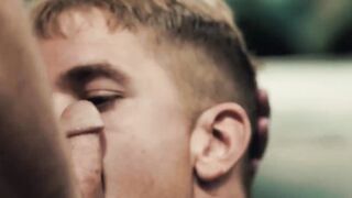 DisruptiveMovie.com - Mechanic Roman Todd bends twink Brandon Anderson over for a qui