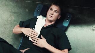 DisruptiveMovie.com - Mechanic Roman Todd bends twink Brandon Anderson over for a qui