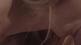 JoymiiXXX.com - Blonde Shona River rides cock enthusiastically and tastes cum