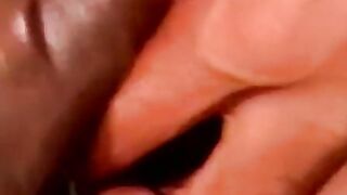 BBC homosexual masturbates and cums in fat gays mouth
