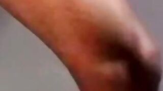 BBC homosexual masturbates and cums in fat gays mouth