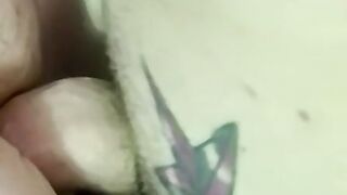 Amateur sucked skillfully before slow bareback pounding
