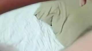 Amateur sucked skillfully before slow bareback pounding