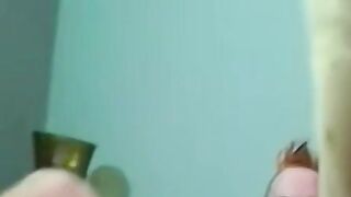 Amateur sucked skillfully before slow bareback pounding