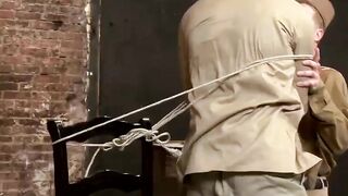 MaleIcons.com - Muscular prisoner Ty overpowers his twink captor Liam with a hard and