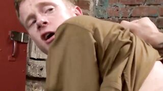 MaleIcons.com - Muscular prisoner Ty overpowers his twink captor Liam with a hard and