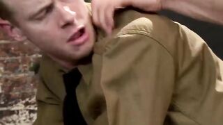 MaleIcons.com - Muscular prisoner Ty overpowers his twink captor Liam with a hard and