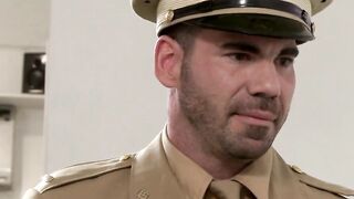 MaleIcons.com - Horny captain Billy rams his dick into Colt's tight hole with force a