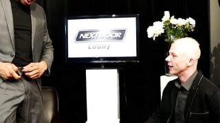 Ebony shows no mercy while raw banging his lover missionary
