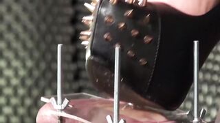Cbt And The High Heels With Spikes