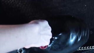 Straight Jacket And Arse Fun