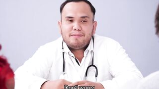 THE HOTTIE LETS THE DOCTOR TAKE CARE OF HER . Yorgelis Carrillo