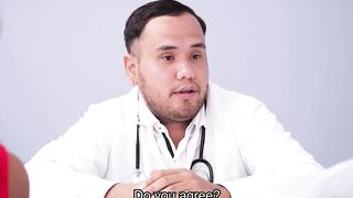 THE HOTTIE LETS THE DOCTOR TAKE CARE OF HER . Yorgelis Carrillo