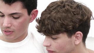 Joel Someone helps the horny twinks get to the bottom of things