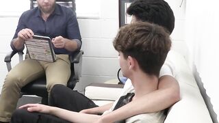 Joel Someone helps the horny twinks get to the bottom of things