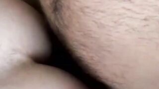 Cute twink Devin Neil cums while dominant and hairy Mason Lear breeds him raw