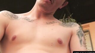 RealAltGuys.com - Naughty twink Lucas Daniels pumps his rock solid cock and shoots hi