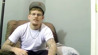JoeSchmoeXXX.com - Inked Ivy drains his balls with an intense jerk off solo