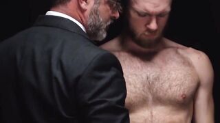 BoyMissionary.com - Bearded twink's divine, raw anal mission with a Mormon elder in a