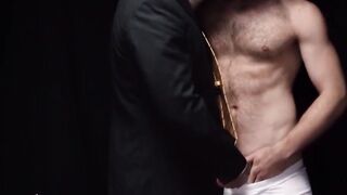 BoyMissionary.com - Bearded twink's divine, raw anal mission with a Mormon elder in a