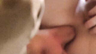 IncestGay.com - Stepdad impales twink's ass after receiving a deep blowjob forbidden