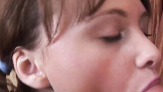 Whipped cream used on teens pussy before hardcore fucking