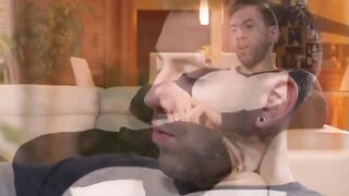 MaskXXX.com - Handsome muscular stud's big thick cock jerking off solo fun