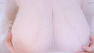 He Washed my BIG TITS with his DICK vol1
