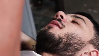 HotFamilyPorn.com - Athletic jock hard fucked raw by hairy twink stepson hard