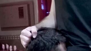 Straight bearded guy Joe satisfies Angels cravings by drilling his ass