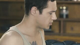 DisruptiveMovie.com - Fit influencers Jayden Marcos and Ian Holmes stream intense raw