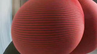 BIG ASS in FITNESS LEGINGS Receive a CREAMPIE Hoe 2