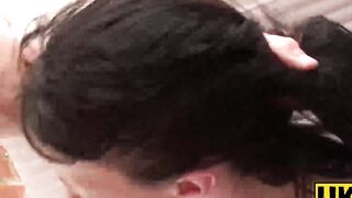 UKSubSluts.com - Cute emo chick's rough fucking outdoor and indoor escapade