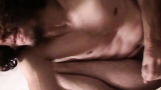 Straight thug enjoys masturbating and cumming on the table